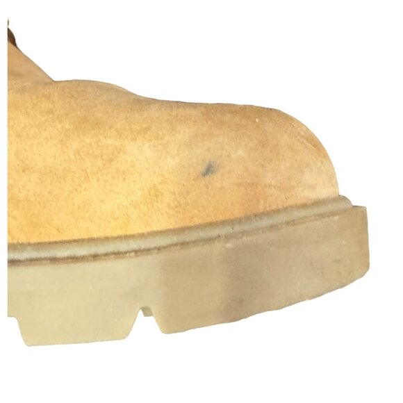 COPY - TIMBERLAND BOOTS SIZE 12 TAN WHEAT NUBUCK WATERPROOF 6" STREETWEAR MENS - Picture 5 of 8